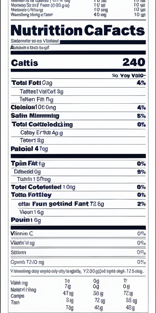 hidden valley ranch nutrition facts