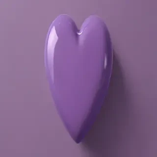 aesthetic purple heart