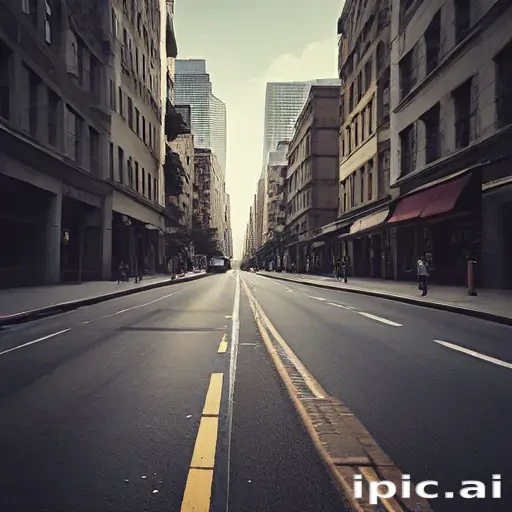 city street background