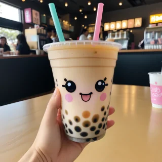 cute boba tea