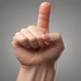 pointing finger png