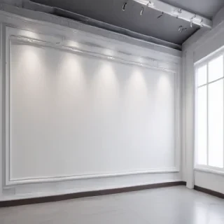 background white wall