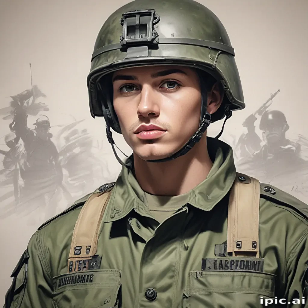 army drawing