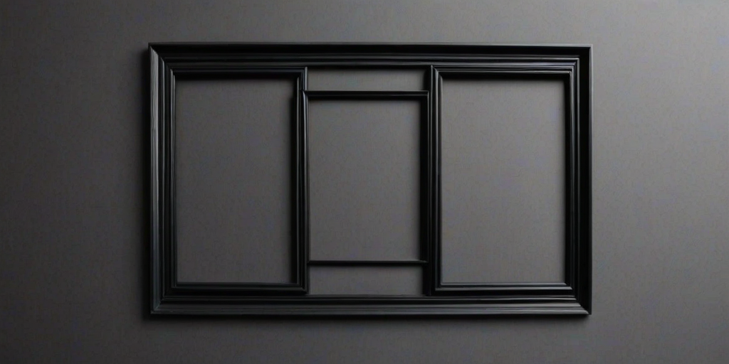 black frame background