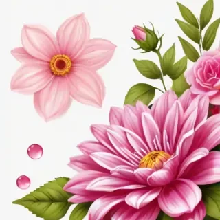 clipart transparent background flowers
