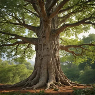tree drawing png