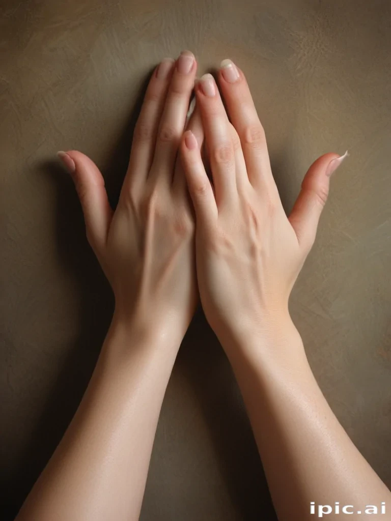 hands reaching