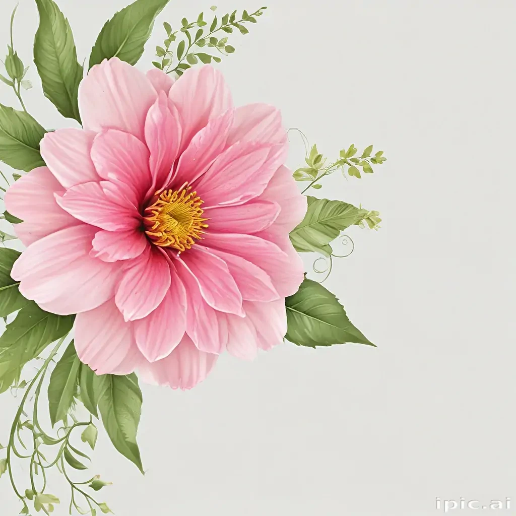 flower transparent border