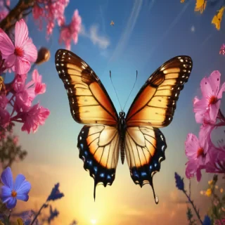 background butterfly