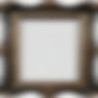 black picture frame png