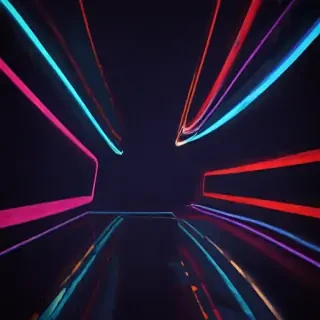 neon back ground