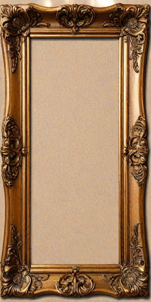 wooden picture frame png