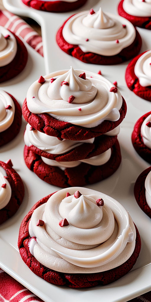 red velvet cool whip cookies