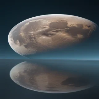 transparent moon