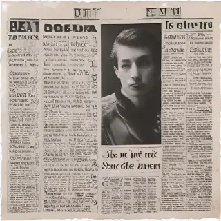 ripped newspaper png