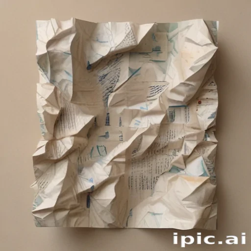 crumpled paper overlay