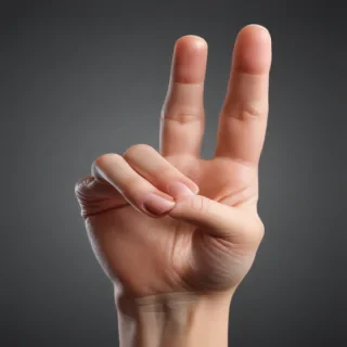 finger point png