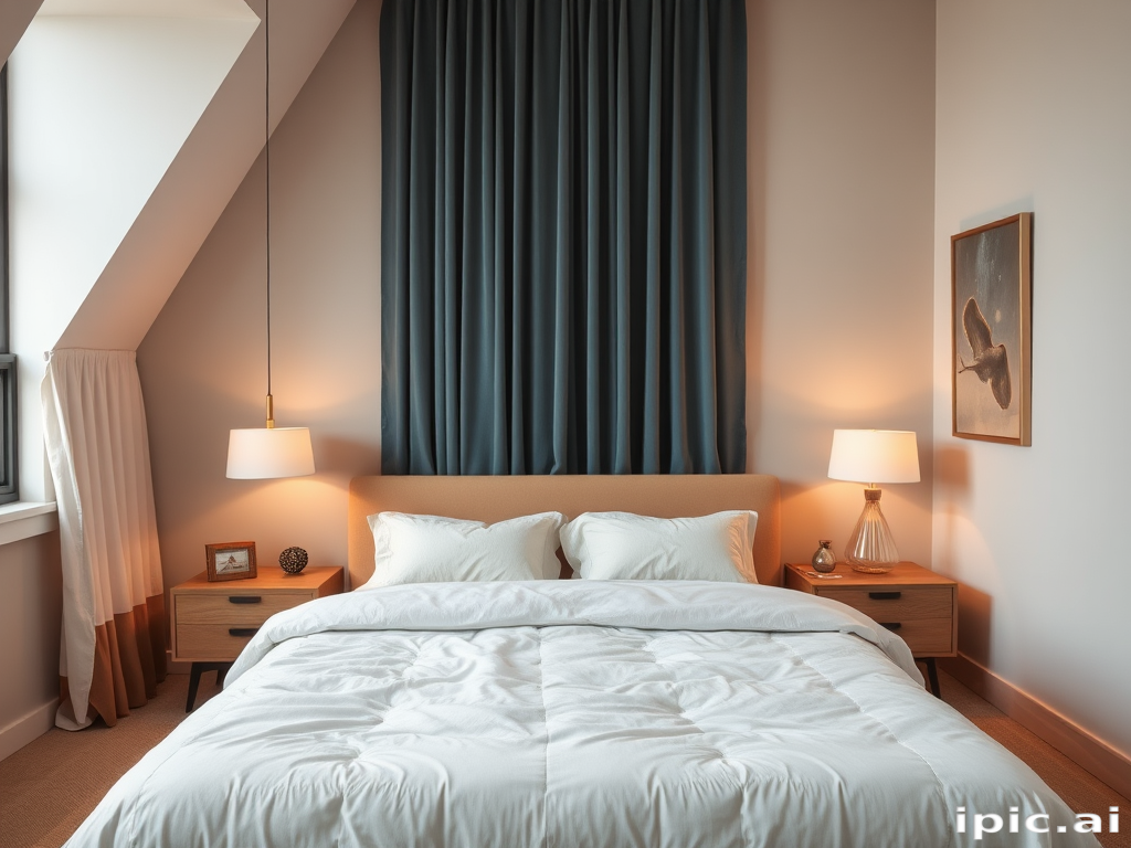 background of a bedroom