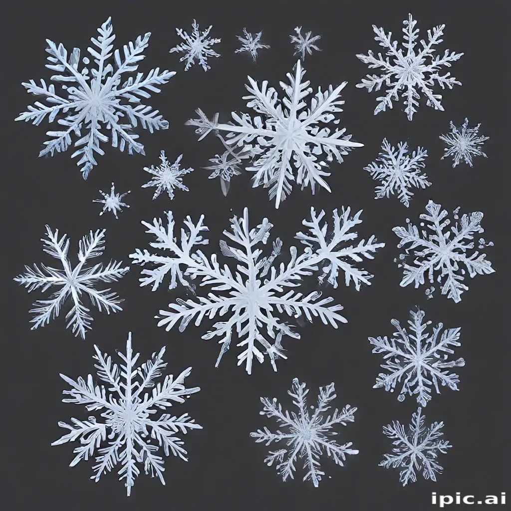 snowflakes png transparent