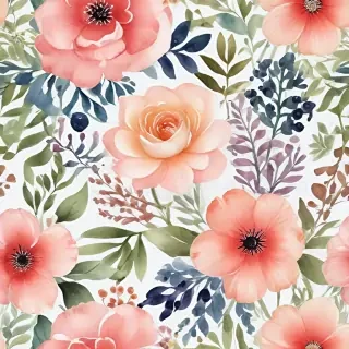 watercolor flowers png