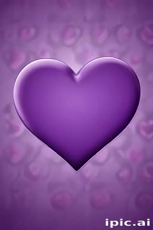 wallpaper purple heart