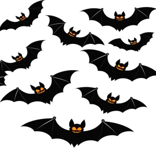halloween bats png
