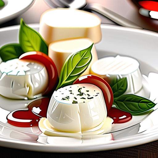 mozzarella and cream cheese appetizer