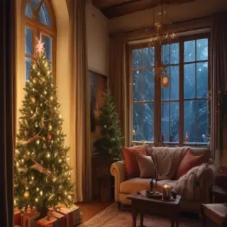 christmas ig story background