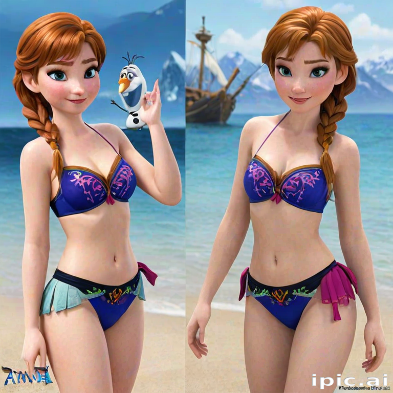 frozen anna bikini