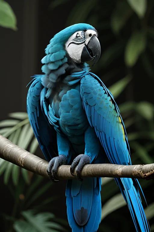 blue macaw