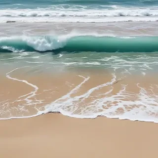 waves transparent