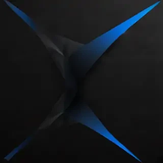 black background with blue