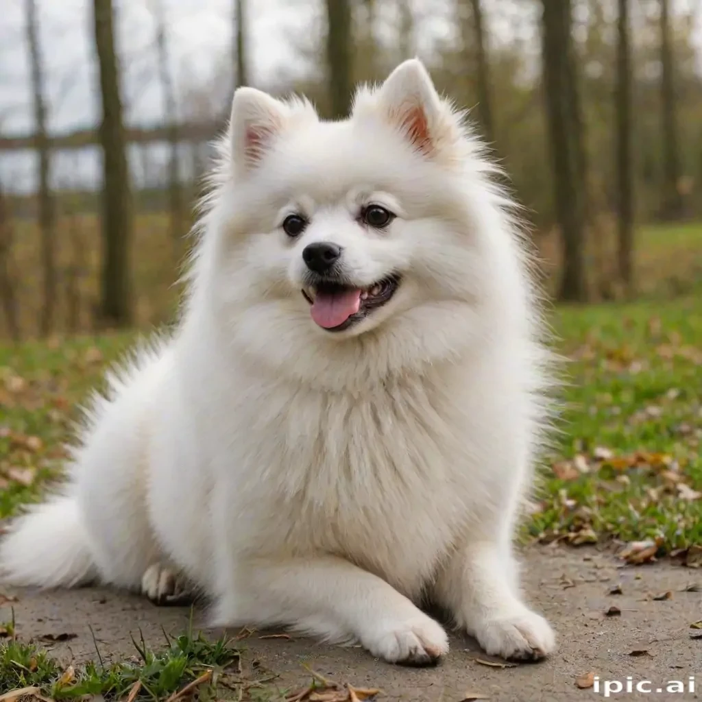 spitz dog