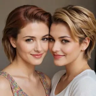 lesbian cute
