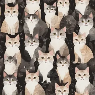 wallpaper with cats