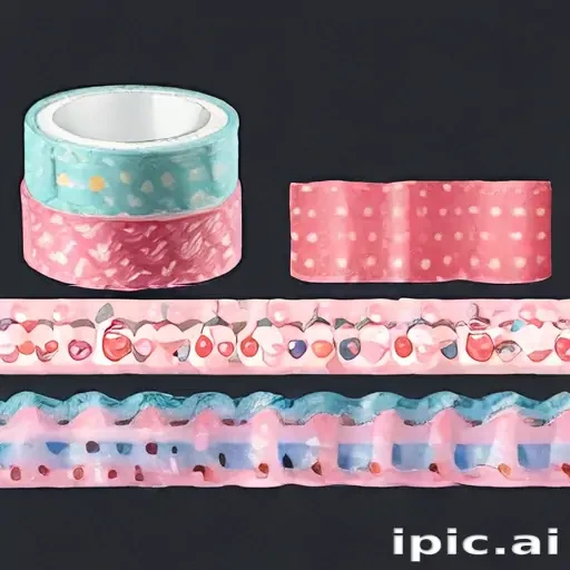 transparent washi tape png