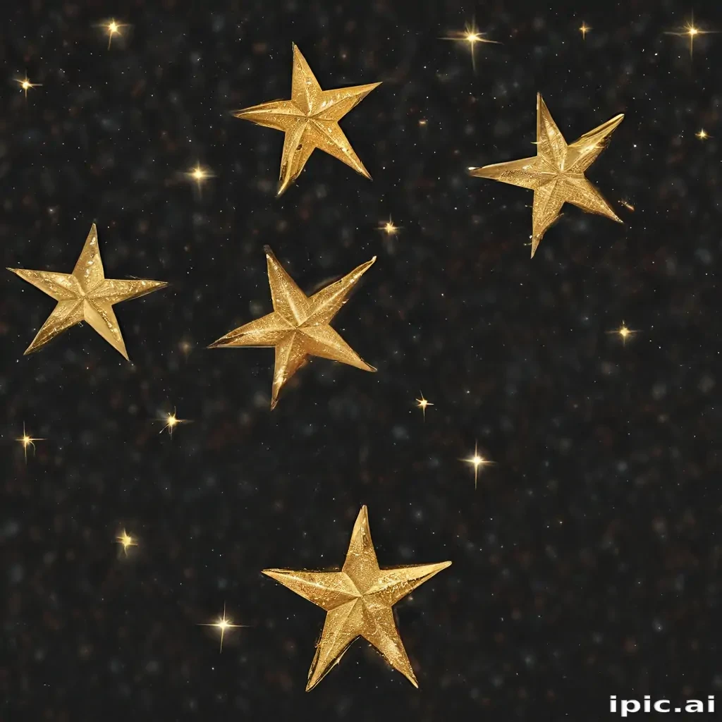 glittering stars png