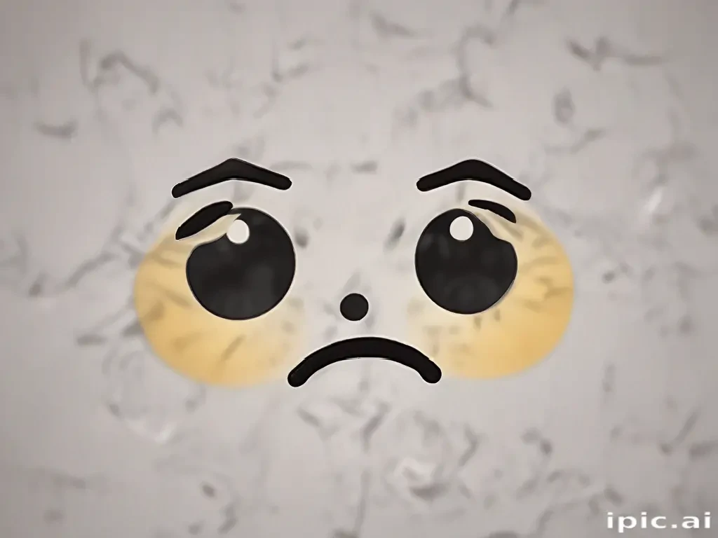 sad face emoji