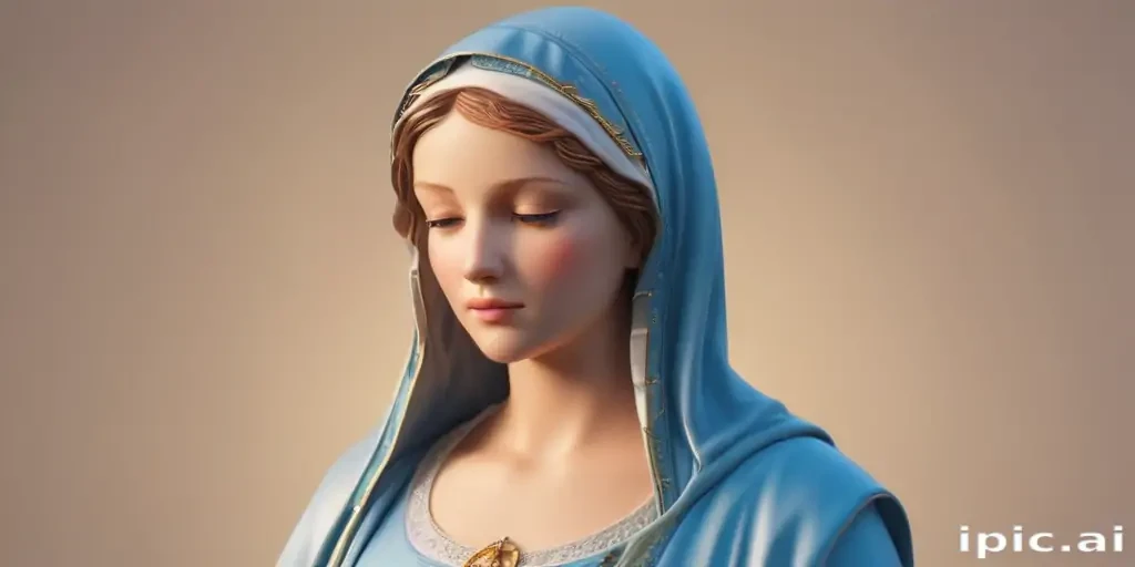 virgin mary clip art