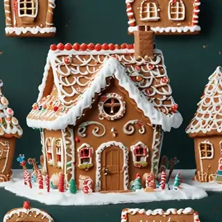 gingerbread house png