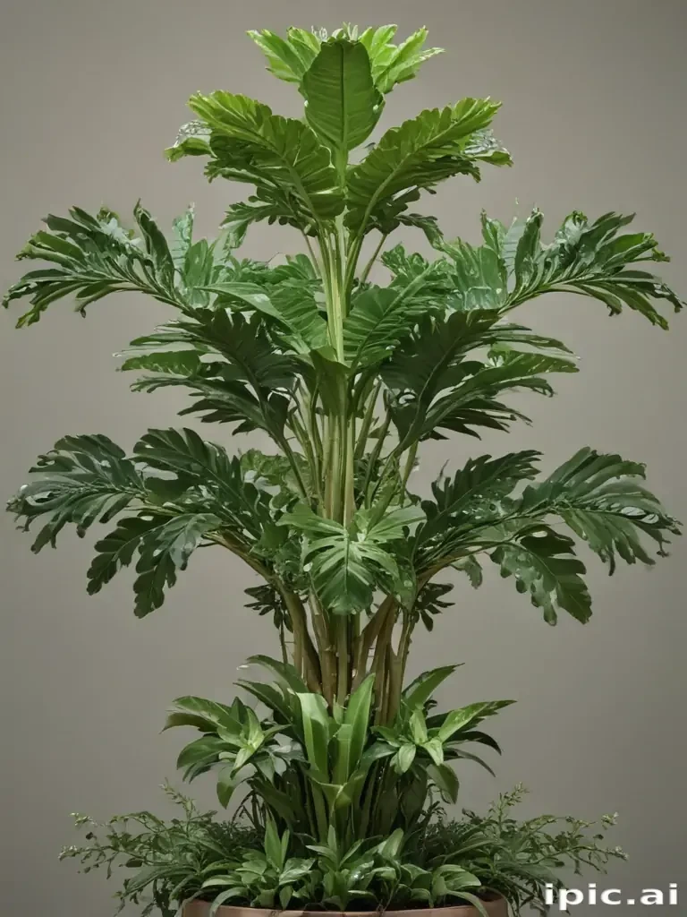 plant no background