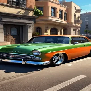 cartoon car wallpaper