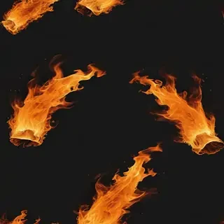 fire clear background