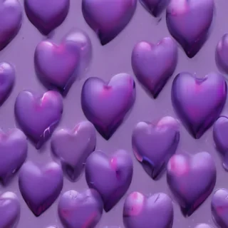 purple hearts wallpaper