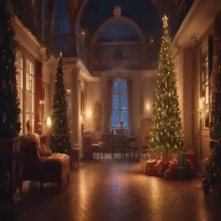 christmas story background
