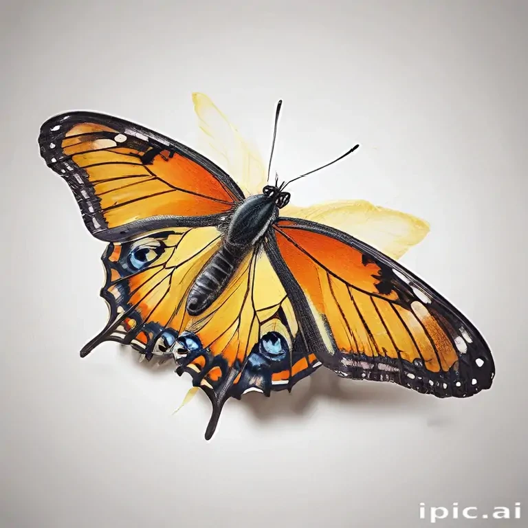 pictures of butterflies to draw