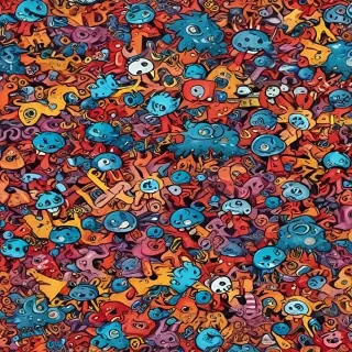 crazy background