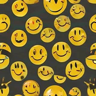 smiley face transparent background