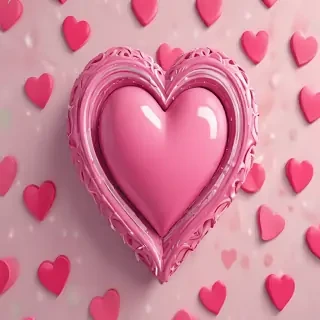 wallpaper 3d heart