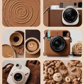 aesthetic instagram highlight covers brown